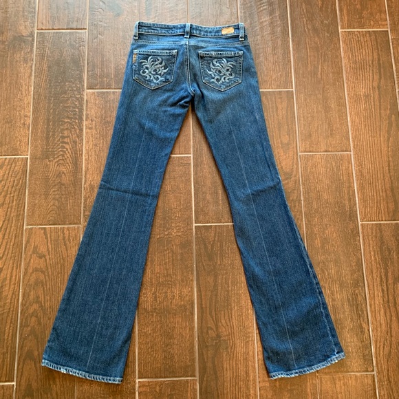 Paige Laurel Canyon Slim Bootcut Pocket Embroidery - Picture 3 of 8